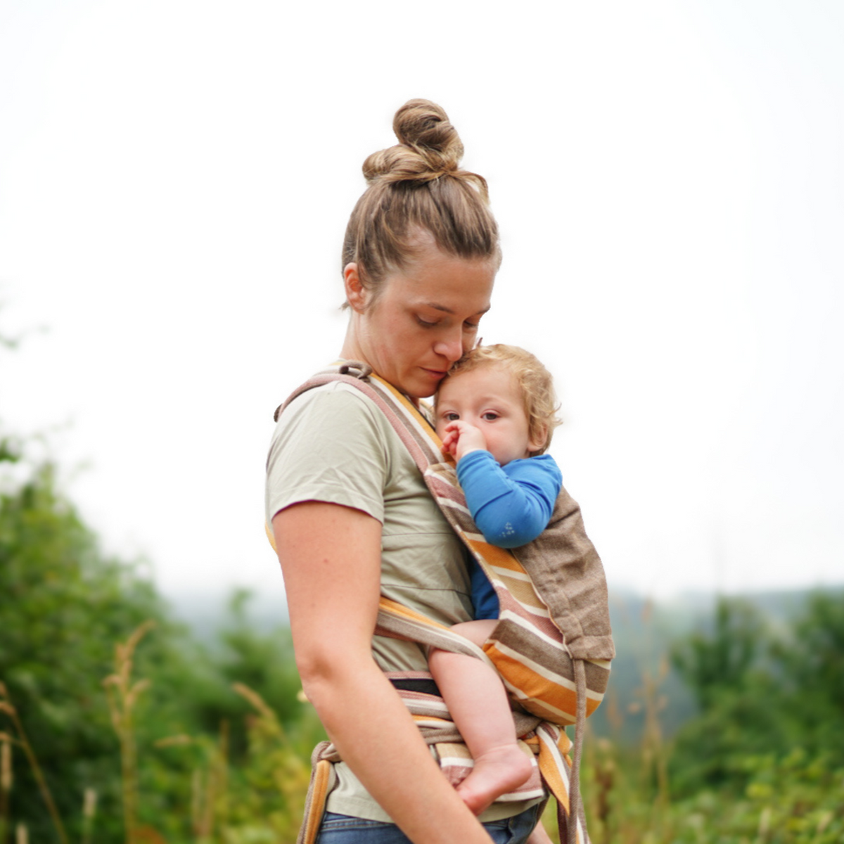 MySol Otoño mit Bindehüftgurt (Mei Tai)